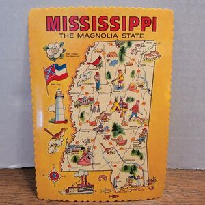 Mississippi State Post Card - VINTAGE
